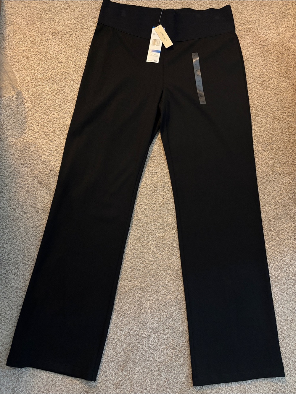 Jones New York Women’s Black Pull-On Spandex Pants